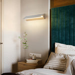 Modern White Aluminum LED Wall Sconce with 270° Adjustable Head