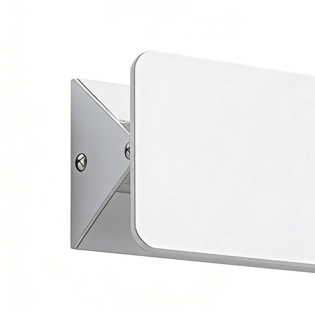 Modern White Aluminum LED Wall Sconce with 270° Adjustable Head