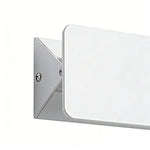 Modern White Aluminum LED Wall Sconce with 270° Adjustable Head