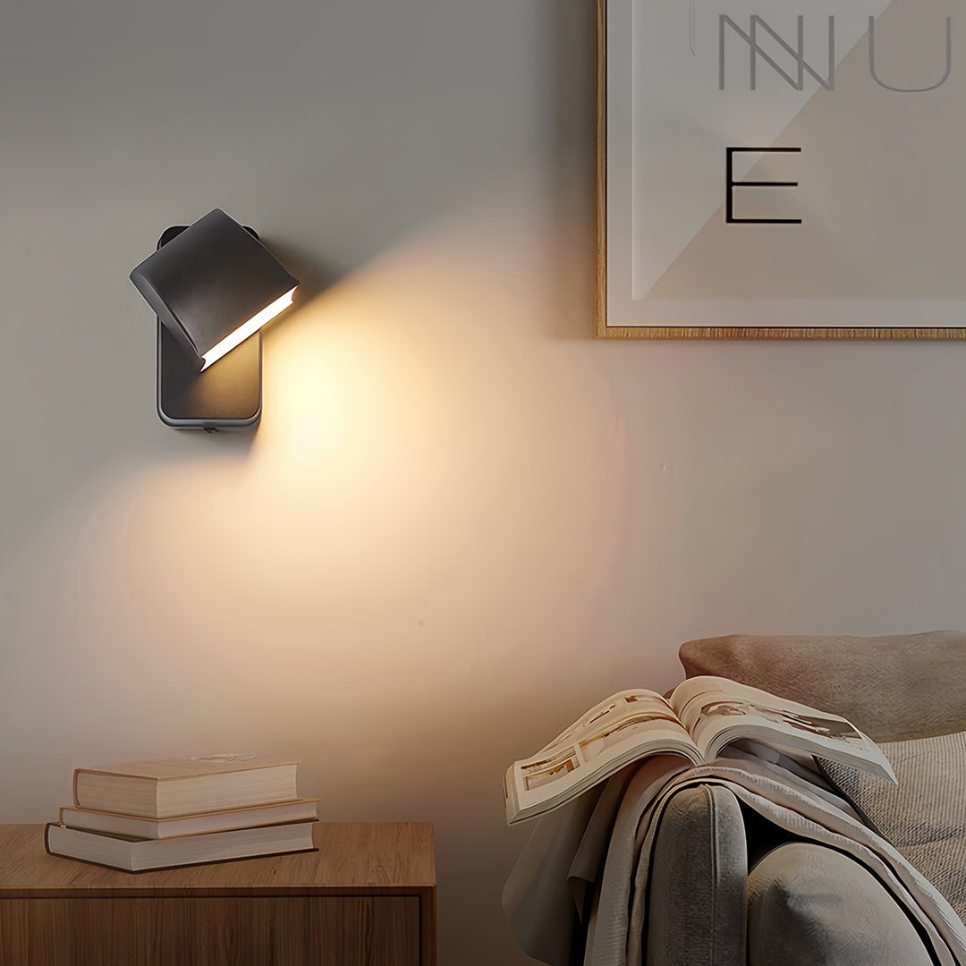 Industrial Outdoor Wall Sconce with Die-Cast Aluminum Body and Warm LED Light