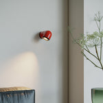 Industrial Pipe Wall Sconce with Warm LED Light