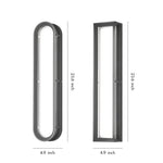 Aria Outdoor Linear LED Wall Light in Die-Cast Aluminum