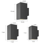 Lumière Extérieure LED Wall Sconce for Modern Villas and Courtyards