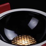 Ultra-Thin Recessed LED Spotlight with Honeycomb Anti-Glare, 7W Modern Ceiling Light