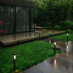 Minimalist LED Bollard Light for Courtyard and Garden Paths
