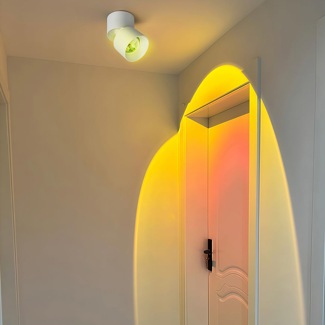 Aurora Hill LED Ceiling Spotlight with Sunset Glow