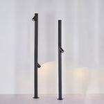 Bamboo Node LED Bollard Light — Modern Minimalist Landscape Lighting