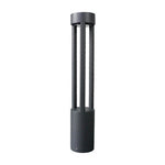 Modern Black LED Bollard Path Lights for Landscape and Walkway Illumination