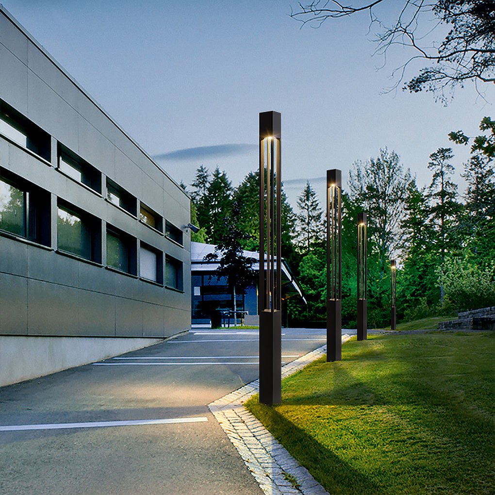 Waterproof Led High Pole Post Light Landscape Decorative Lighting For Outdoor