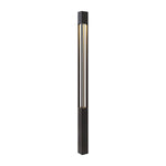 Modern Black LED Bollard Path Lights for Landscape and Walkway Illumination