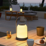 Solar Handheld LED Lantern with 3000K Warm Light, IP65 Waterproof, USB Rechargeable