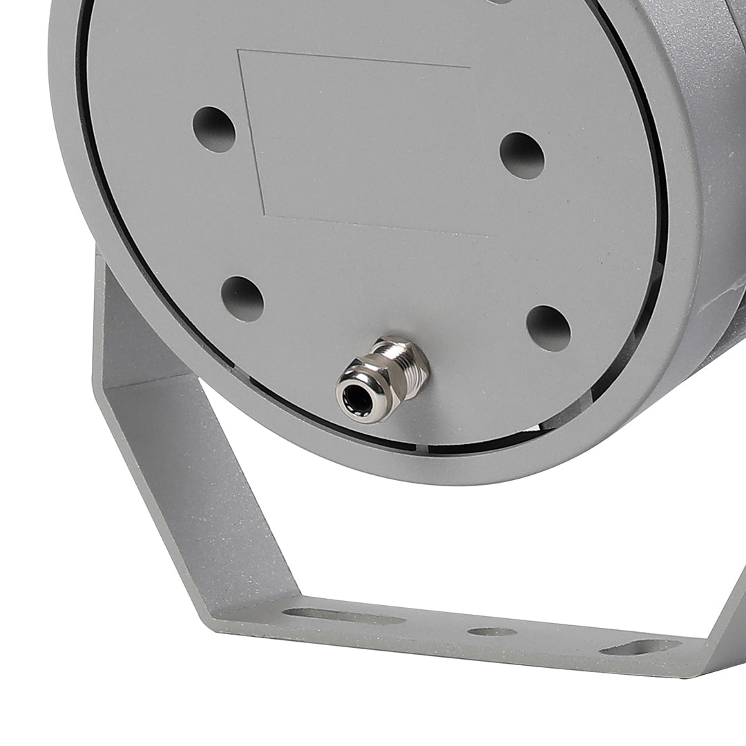 Circular LED Landscape Spotlight with Die-Cast Aluminum Housing