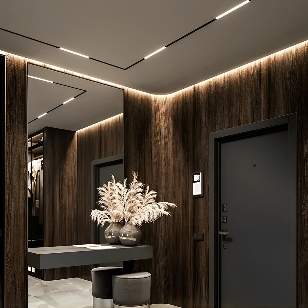 Recessed LED Strip Lights for Under Cabinet Illumination