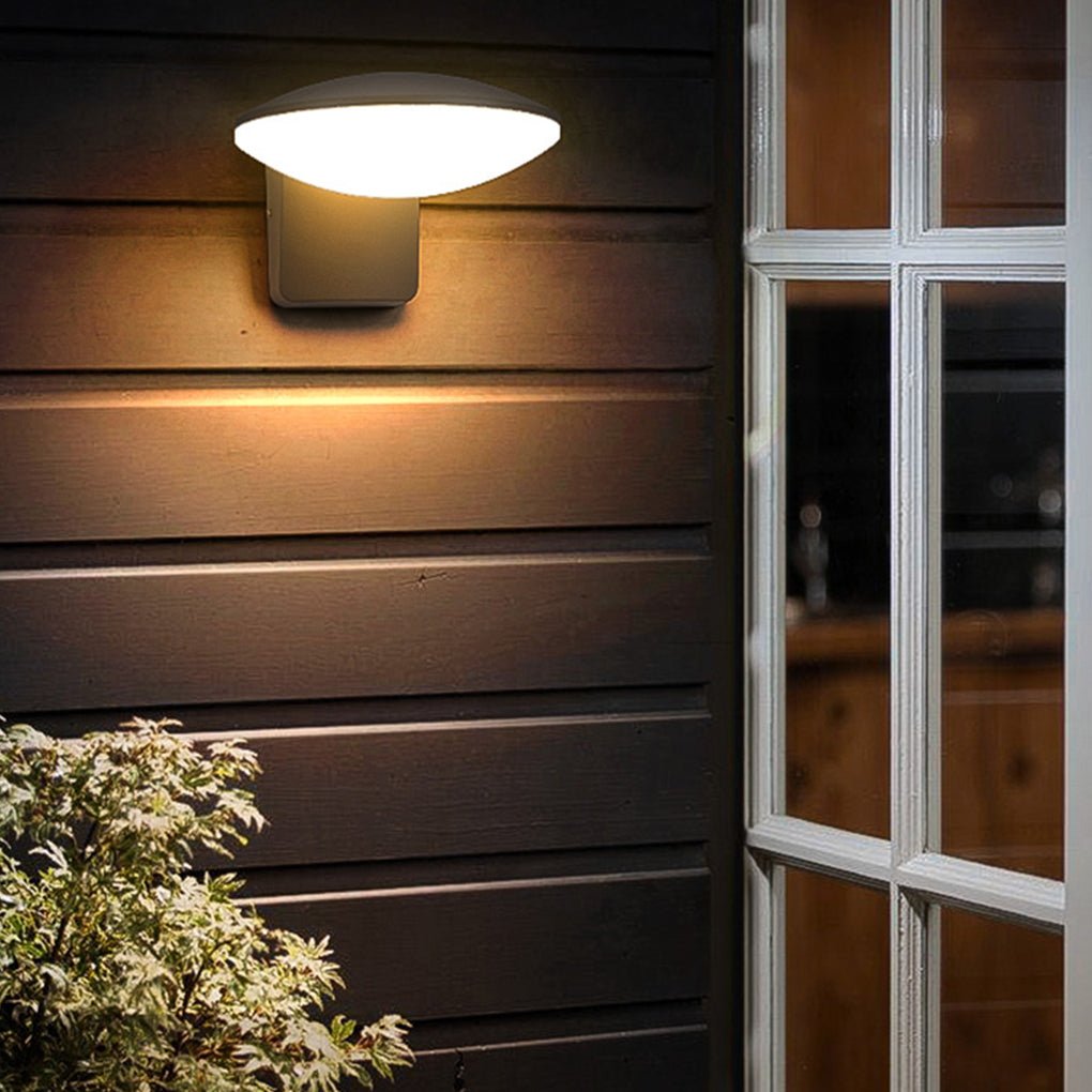 Waterproof Modern Simple Outdoor Solar Led Wall Light For Terrace Balcony