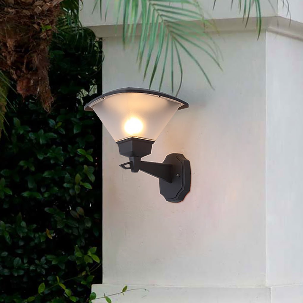Modern Round & Square Outdoor Wall Lights, IP54 Waterproof Landscape Lighting