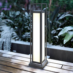 Modern Stainless Steel LED Bollard Lights for Garden Paths and Landscape