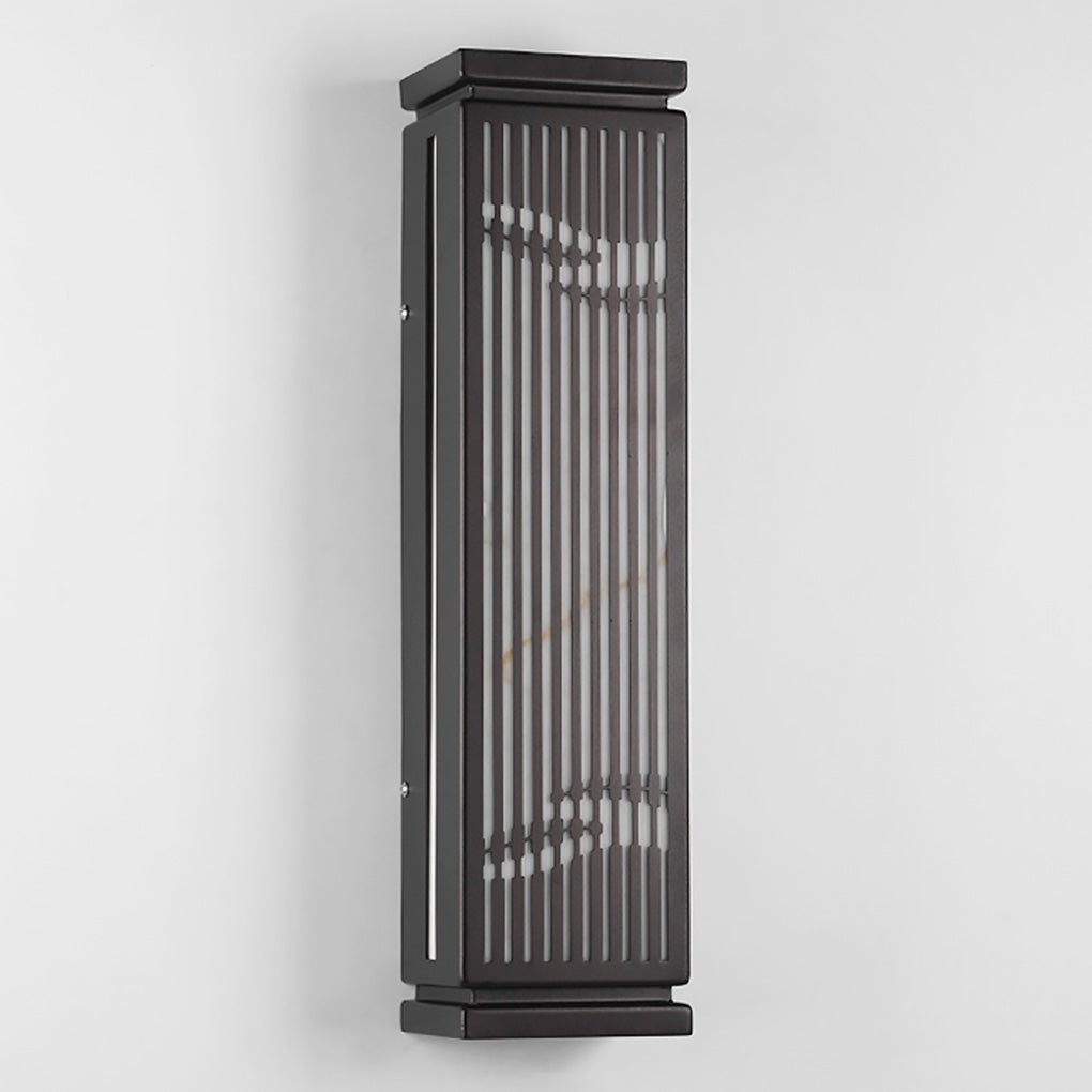Waterproof Villa Courtyard Gate Unique Hollowed Design Wall Lamp For Outdoor