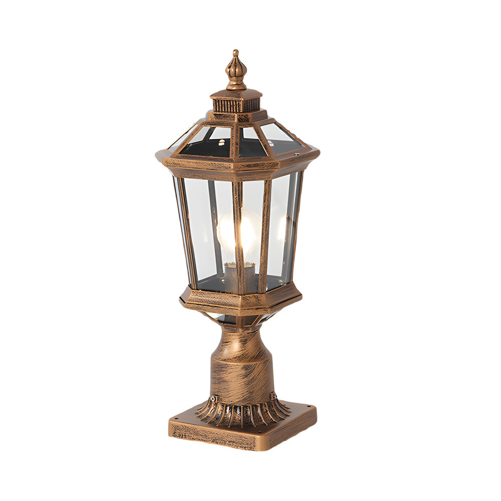 Architectural Solar Column Pillar Lights for Modern Outdoor Spaces