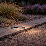 Honeycomb Anti-Glare LED Step Light – Flush Mount, IP67, Warm White 3000K