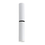 Modern White Cylinder Ceiling Spotlights – Adjustable LED Directional Light