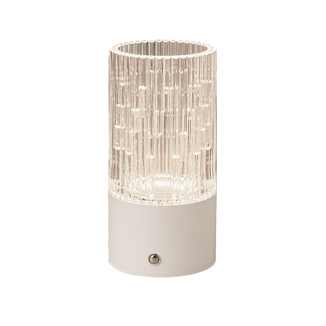 Art Deco Vase Table Lamp with Dimmable LED – Modern Sculptural Lighting