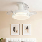 Modern 3-Blade Ceiling Fan with Dimmable LED Light for Contemporary Interiors