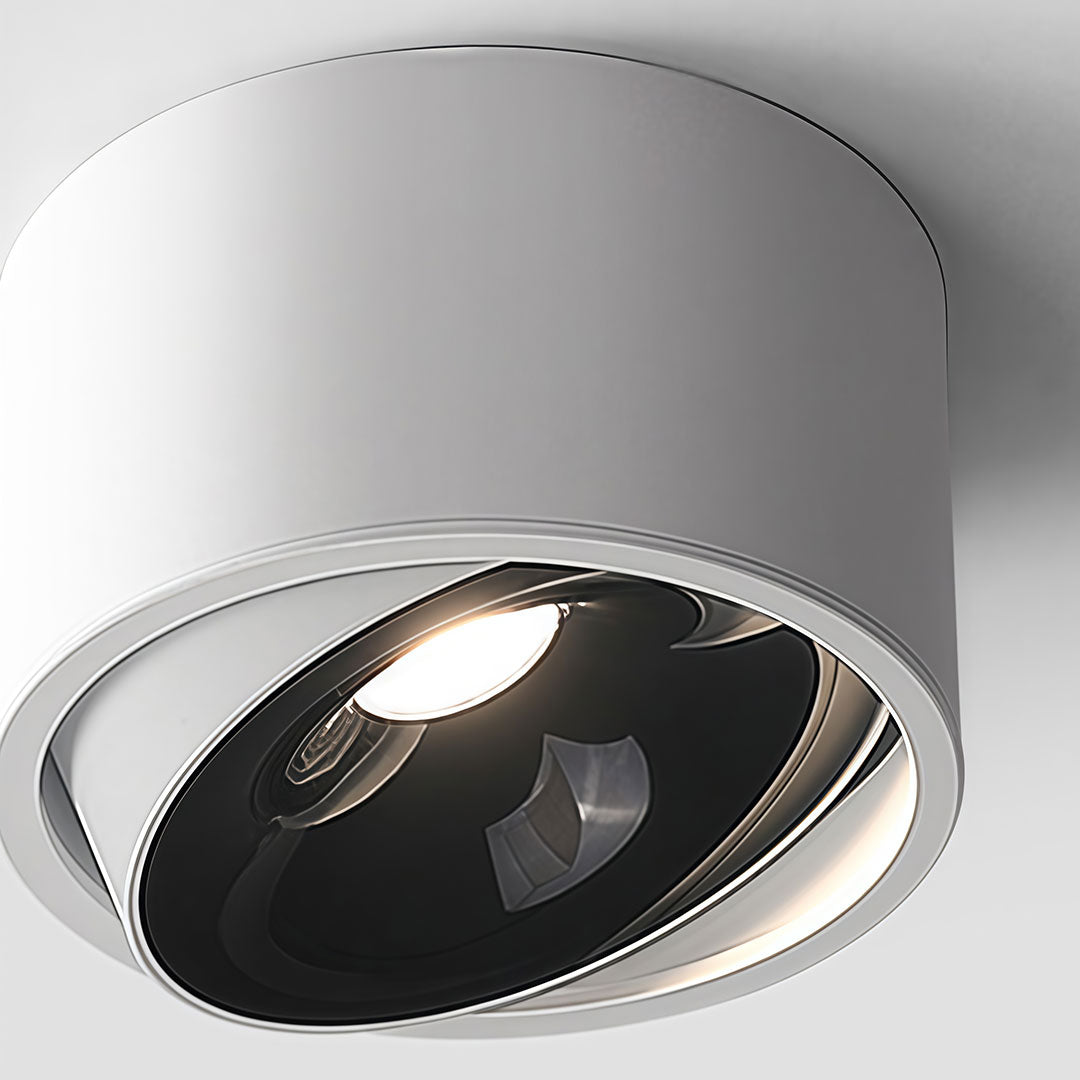 Ultra-Thin Adjustable Ceiling Spotlights, Set of 2, Modern LED Directional Lights