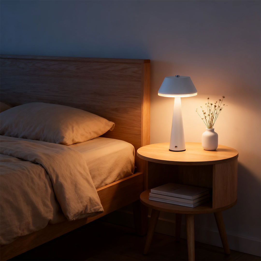 Aria Portable LED Table Lamp – Modern Cordless Rechargeable Light