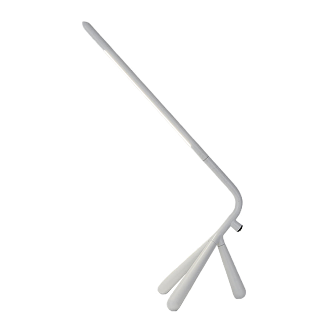 Tripod LED Table Lamp with 360° Rotating Head, Eye-Care Dimmable Light