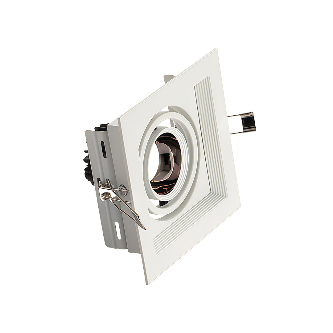 Recessed LED Spotlight with Anti-Glare Trim, Modern Architectural Downlight