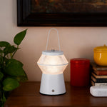 Modern Outdoor Solar Lantern with UV Mosquito Repellent – Dimmable Rechargeable Table Lamp