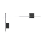 Modern Minimalist Rectangular LED Wall Sconce Set for Bedroom and Living Room