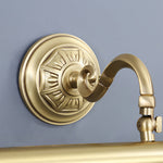 European Pure Copper Vanity Light in Gold for Bathroom Mirror