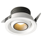 Miniature Recessed LED Spotlight with Anti-Glare Optics for Modern Ceilings