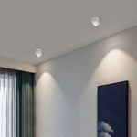 Rotating LED Spotlight with Anti-Glare COB, Surface Mount Aluminum