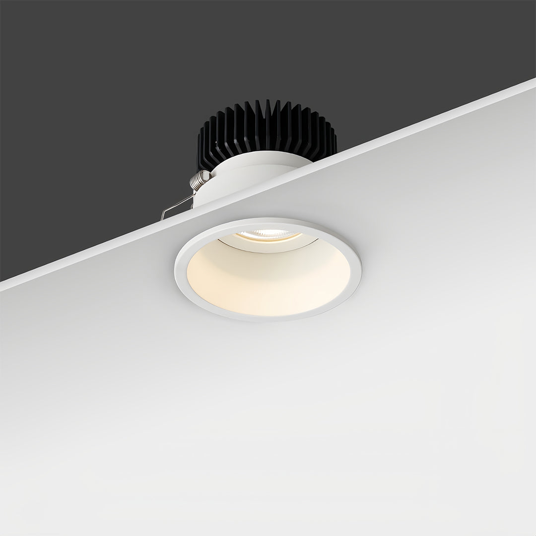 Recessed Adjustable Downlight with Anti-Glare LED, Modern Minimalist Ceiling Light