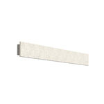 Modern Concrete Outdoor Wall Sconce with Warm LED Light, IP65 Waterproof Linear Fixture