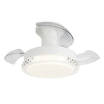 Modern 3-Blade Ceiling Fan with Dimmable LED Light for Contemporary Interiors