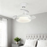 Modern 3-Blade Ceiling Fan with Dimmable LED Light for Contemporary Interiors