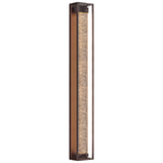 Linear Outdoor Wall Sconce in Black Stainless Steel
