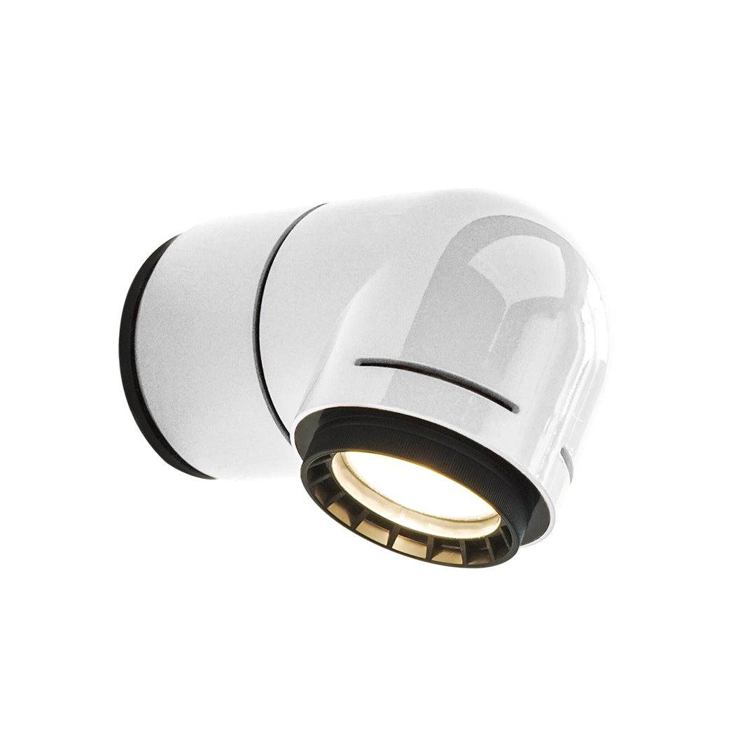 Industrial Pipe Wall Sconce with Warm LED Light