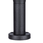 Nordic Minimalist Outdoor Bollard Pathway Lights, 12W LED Landscape Lighting in Black