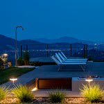 Architectural LED Path Light in Stainless Steel for Landscape and Walkway Illumination