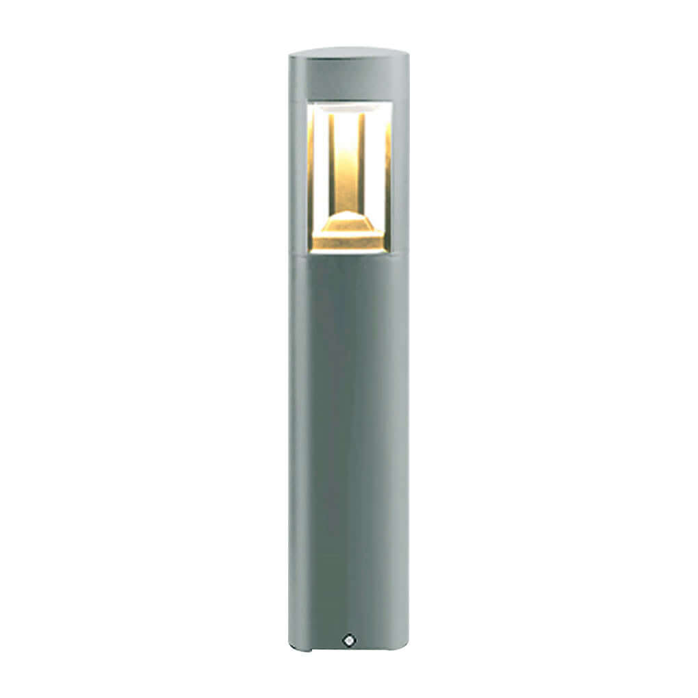 Hollow Bollard Light with Three-Sided Illumination for Modern Landscapes