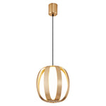 Modern Lantern Pendant Light with LED – Minimalist Ceiling Fixture in Four Finishes
