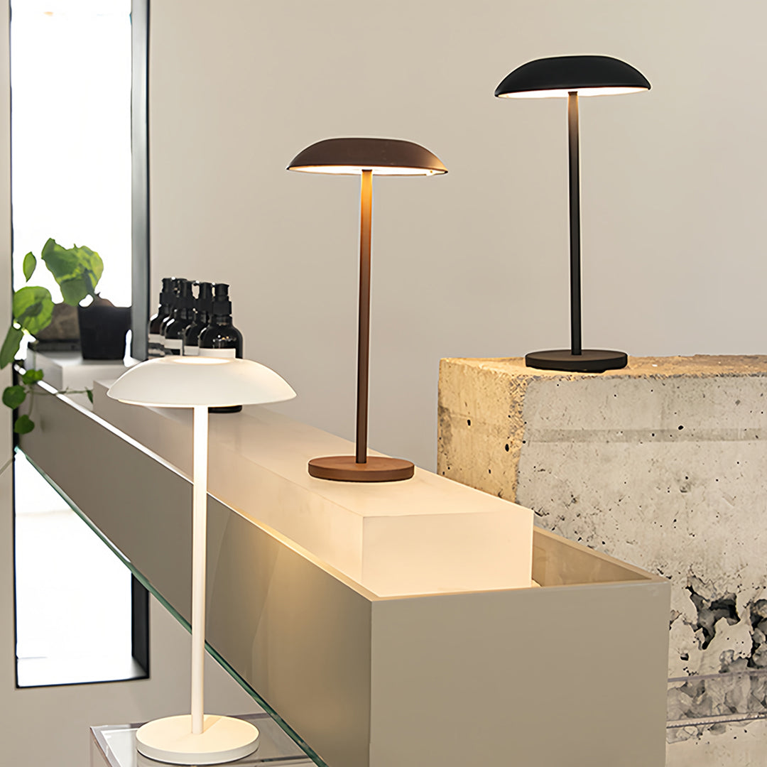 Aria LED Table Lamp – Minimalist Rechargeable Dimmable Light