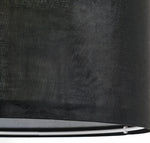 Arc Floor Lamp with Fabric Shade and Marble Base – Modern Minimalist Lighting for Living Room