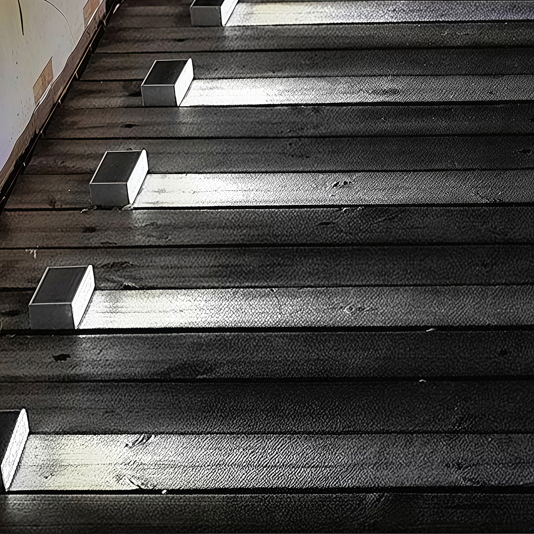 Aurea Solar Step Light – Modern Waterproof LED Deck & Stair Luminaire