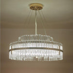 Modern Luxury Dozens Of Crystal Chandelier Gold Led Lighting