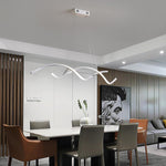 Wave Design Modern Pendant Lighting Minimalist Ceiling Light For Elegant Interiors